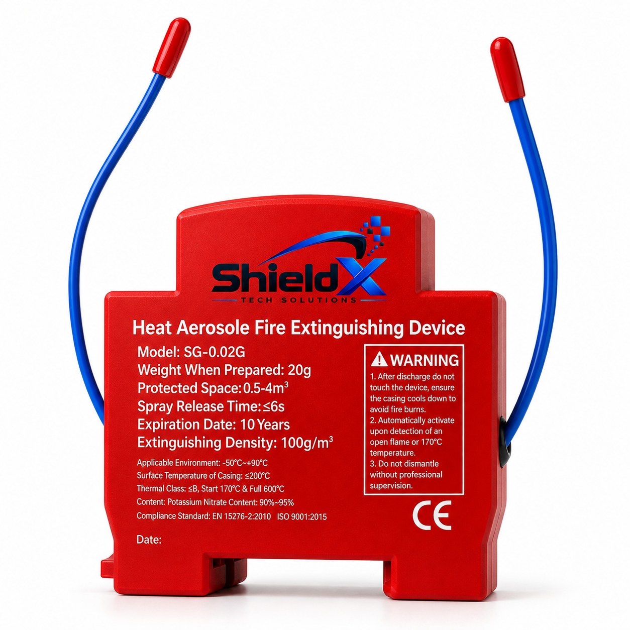 Hot Aerosol Fire Extinguisher