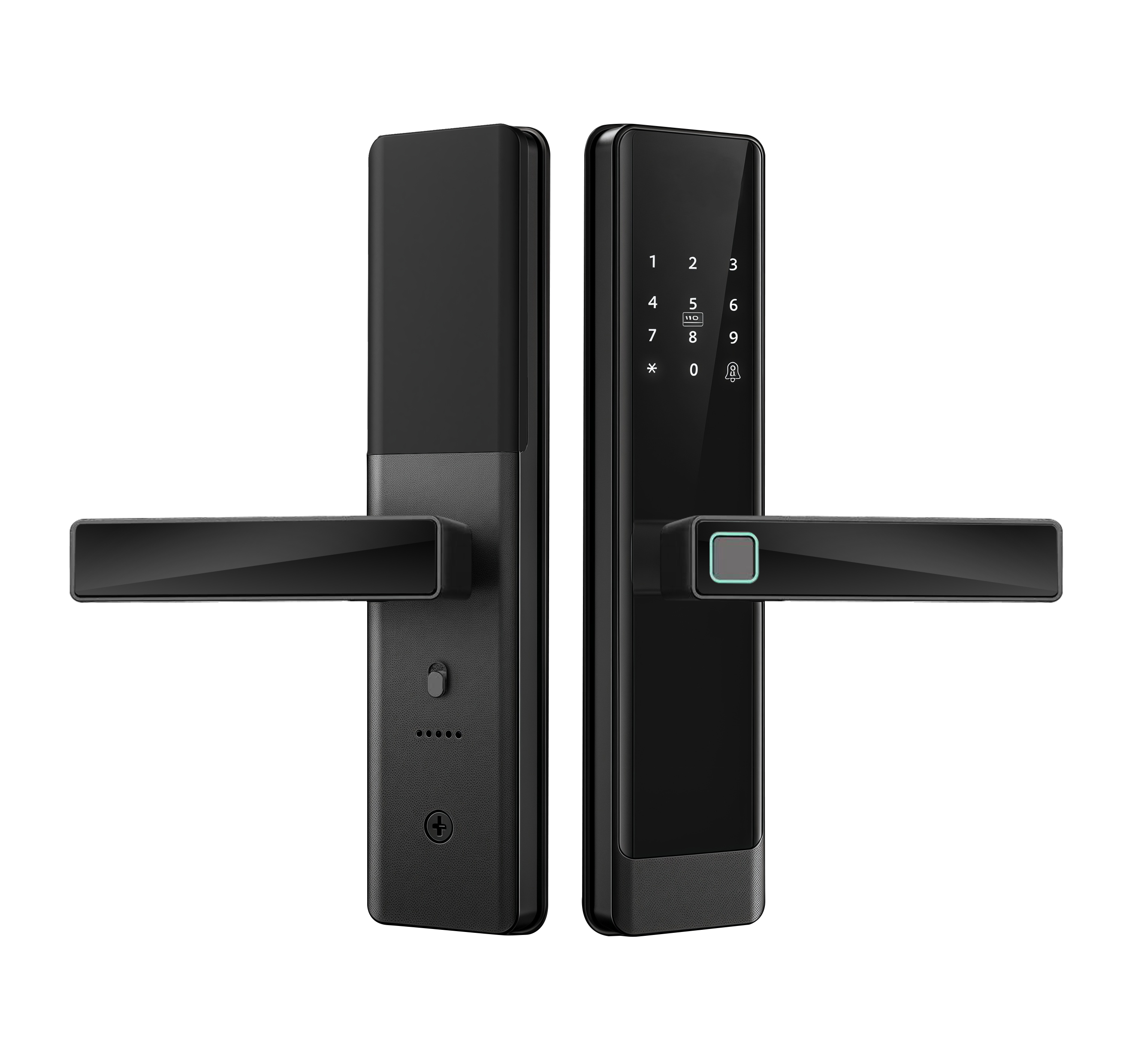 ShieldX WiFi Smart Door Lock with Face Recognition Unlock Camera & Display Tuya Smart Life (SI-A07) - 3