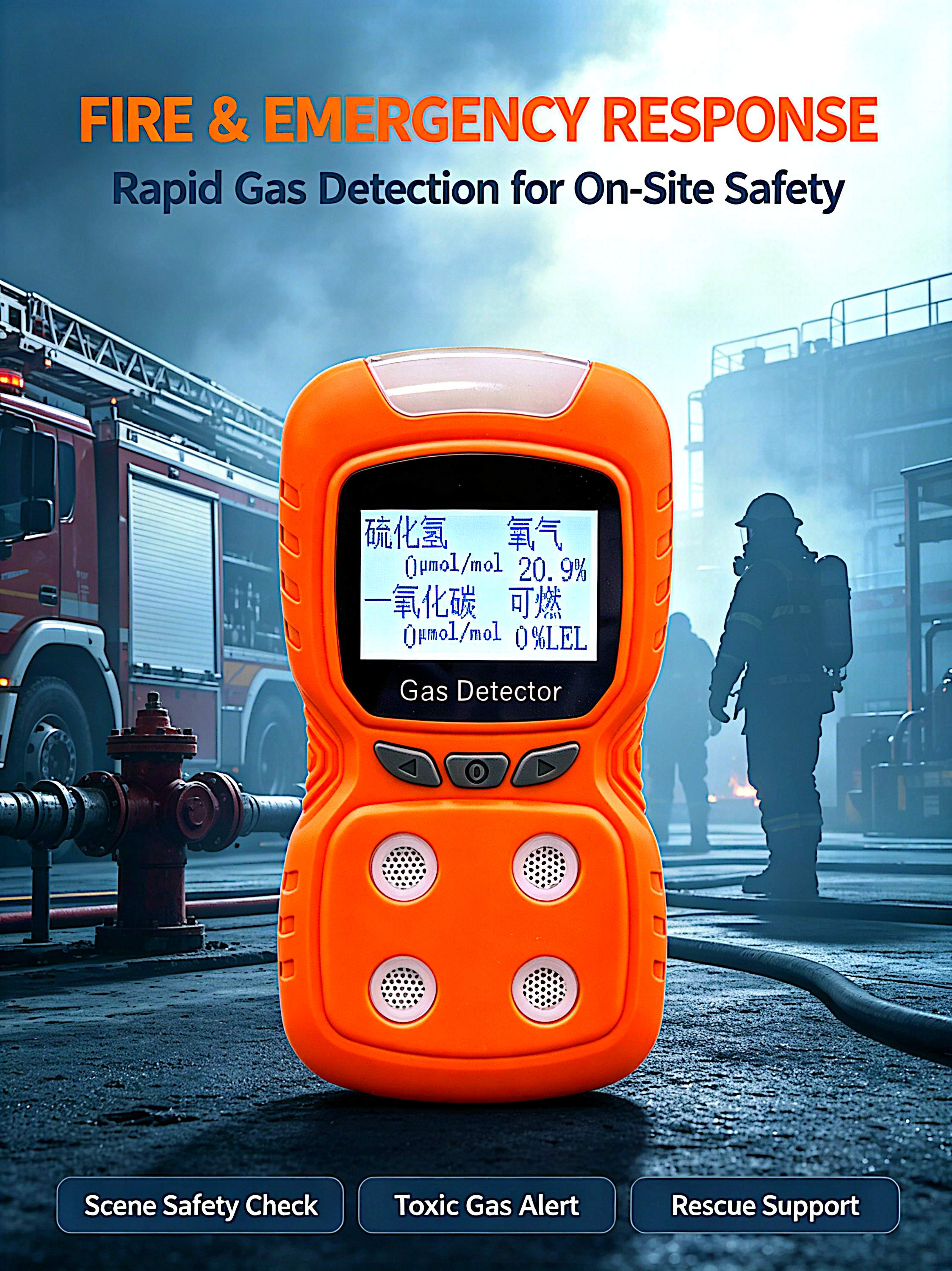 Multiple Gas Detector