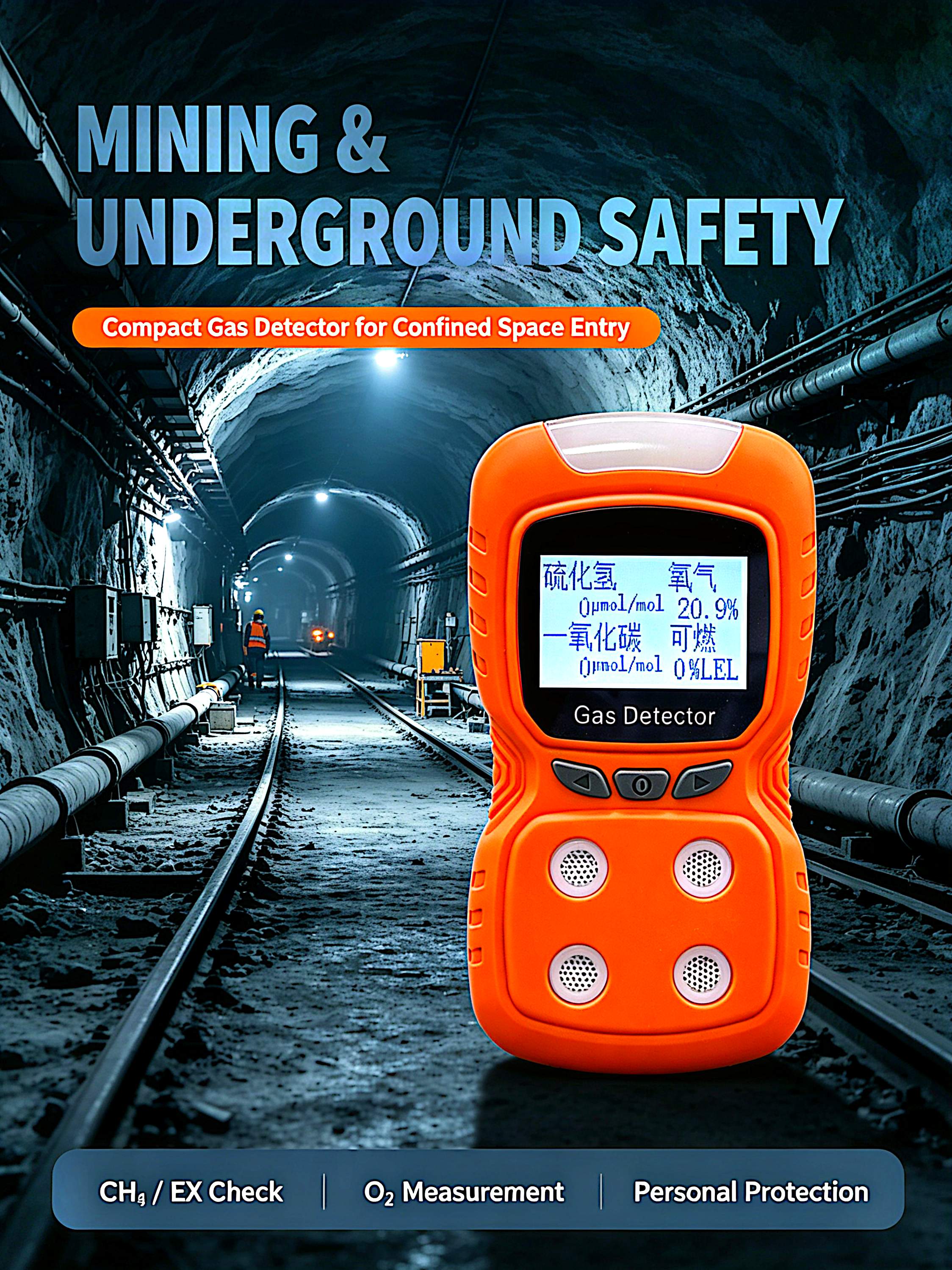 Multiple Gas Detector - 3