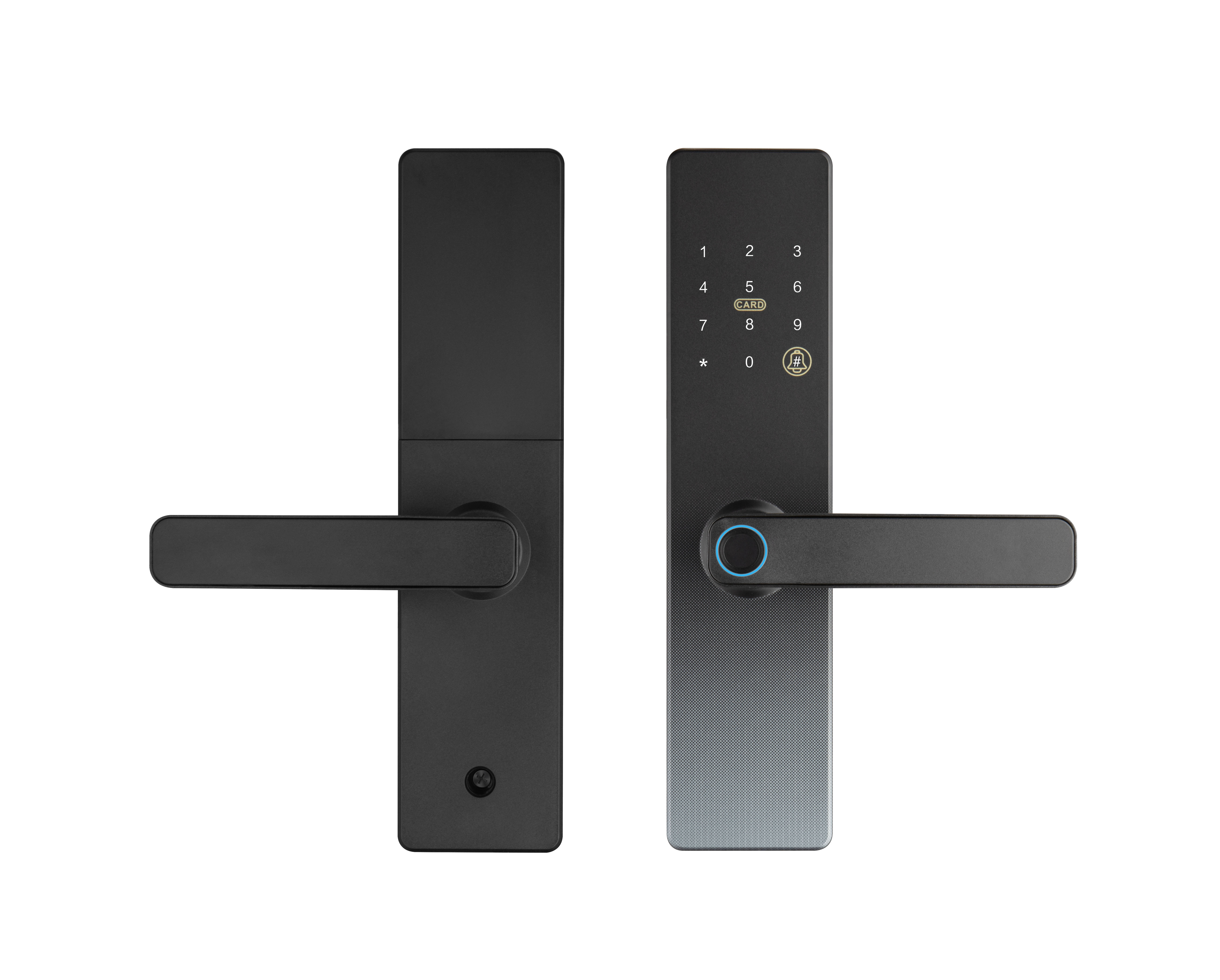 ShieldX WiFi Fingerprint Door Lock Tuya  App – 7 Unlock Options SI-A07