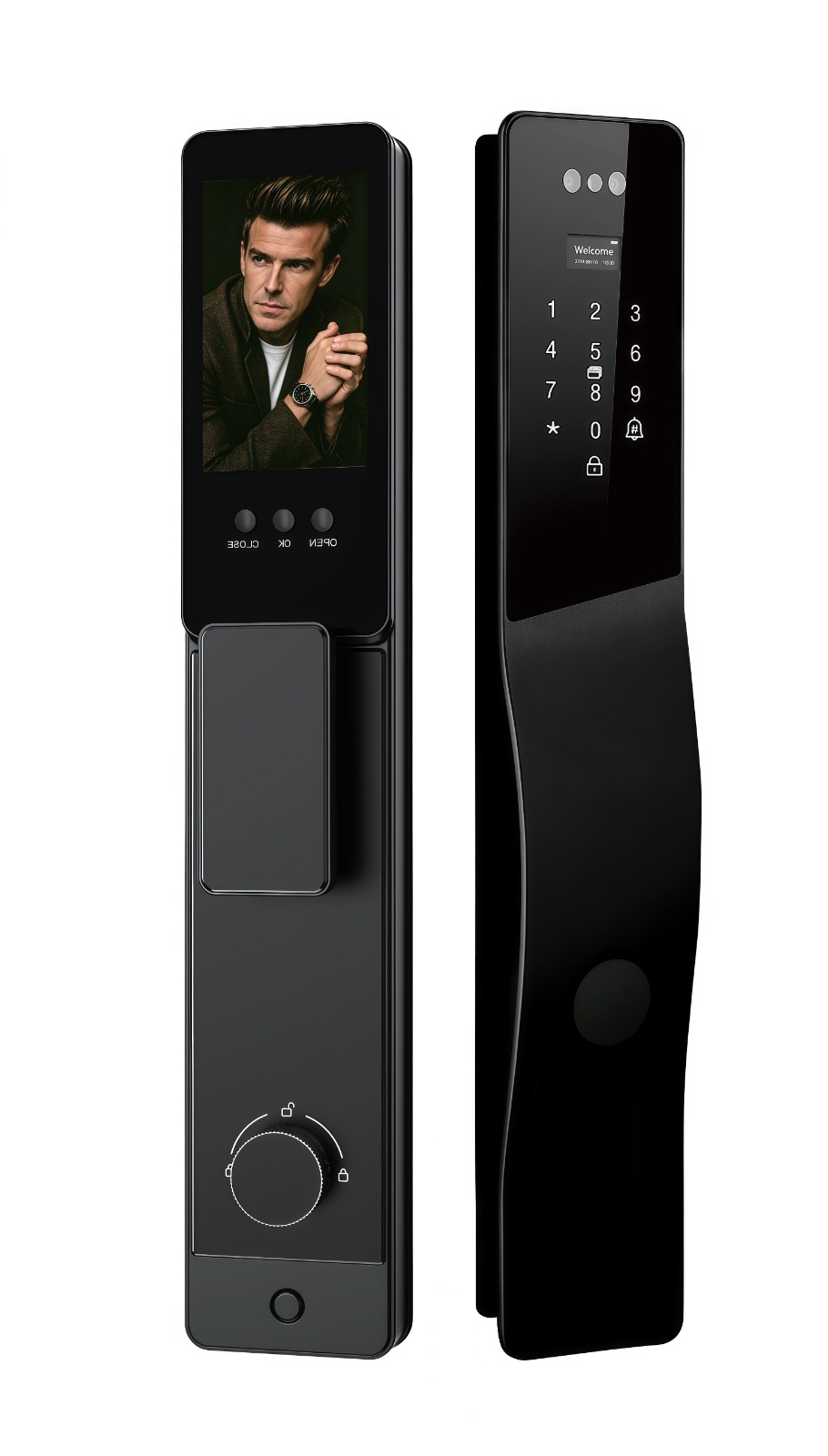 ShieldX WiFi Fingerprint Smart Automatic Door Lock – 8 Unlock Options SI-M10
