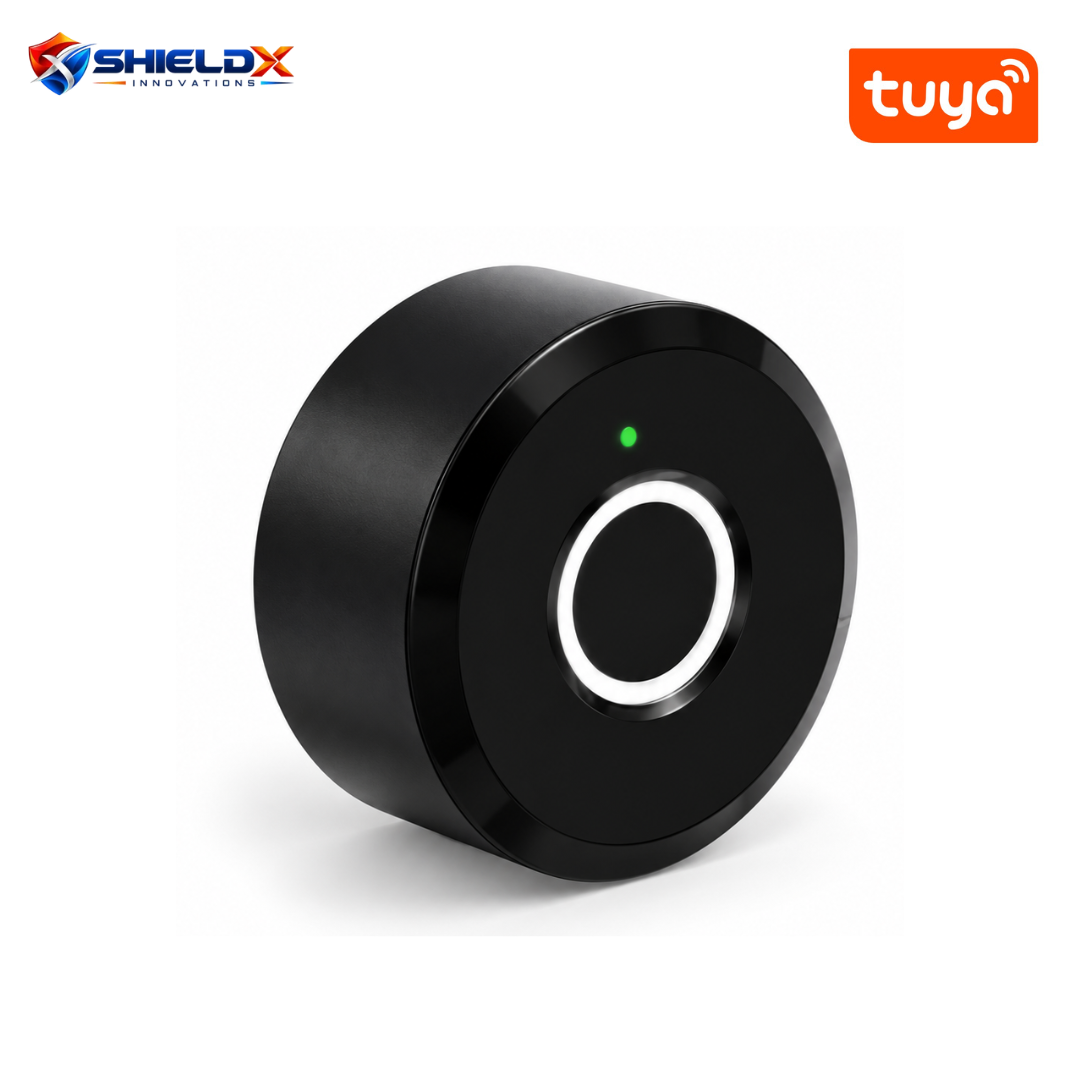 ShieldX WiFi Fingerprint Smart Cabinet Lock – 2 Unlock Options SI-C09